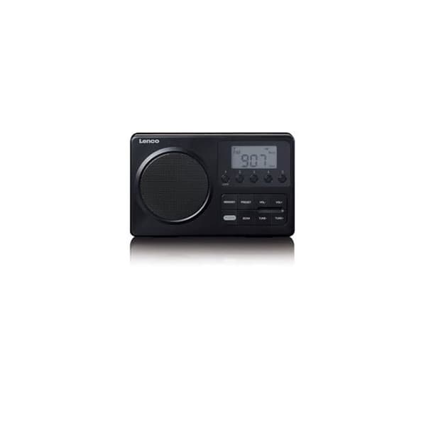 Kannettava kaiutin - LENCO - MPR-035 - Bluetooth - USB - Musta Svart