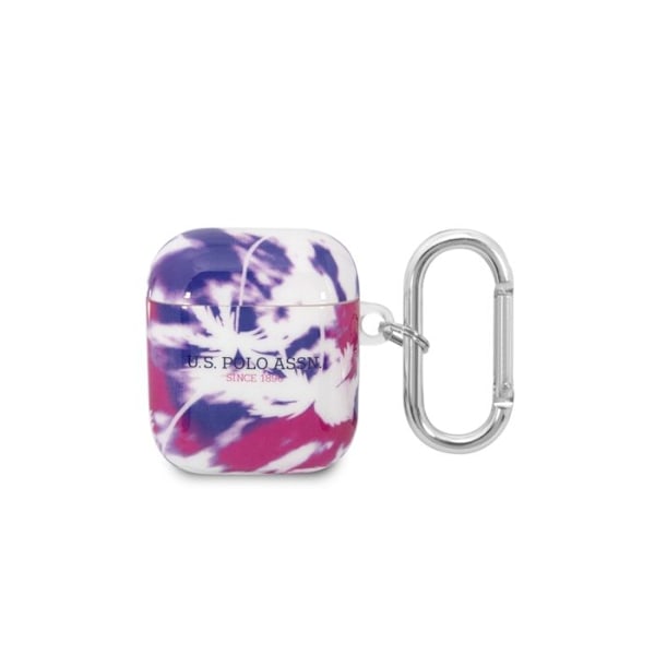 Coque til Airpods 1 / 2 Palm i silikone, U.S Polo Lilla