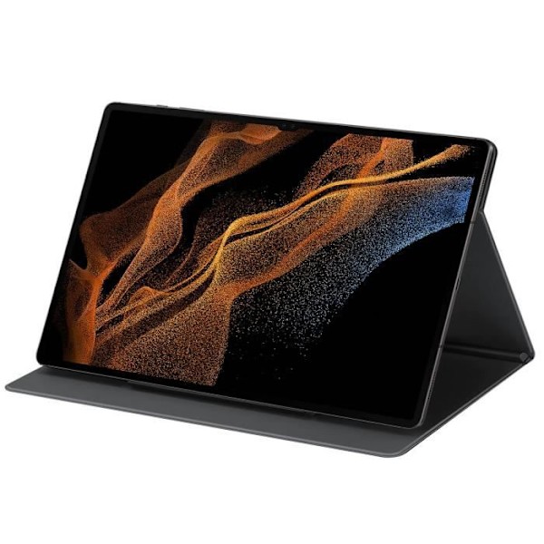 Original Samsung Galaxy Tab S8 Ultra Video Support Bokfodral Svart