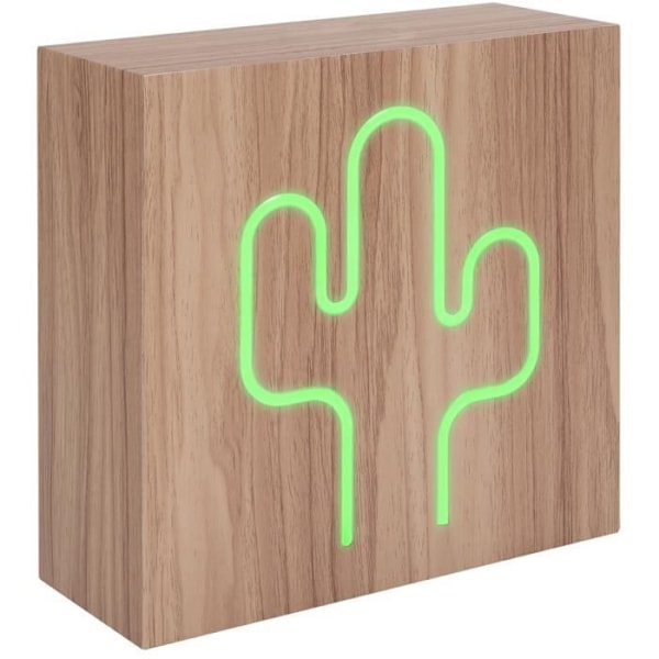 Bluetooth-kaiutin - BIGBEN INTERACTIVE - Neon Kaktus - Puu - Koko L - 15W Neon kaktus