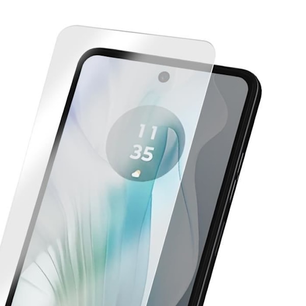 Skærmbeskytter - AVIZAR - Motorola Moto E14 - Ubrydelig - Fleksibel - Gennemsigtig Transparent