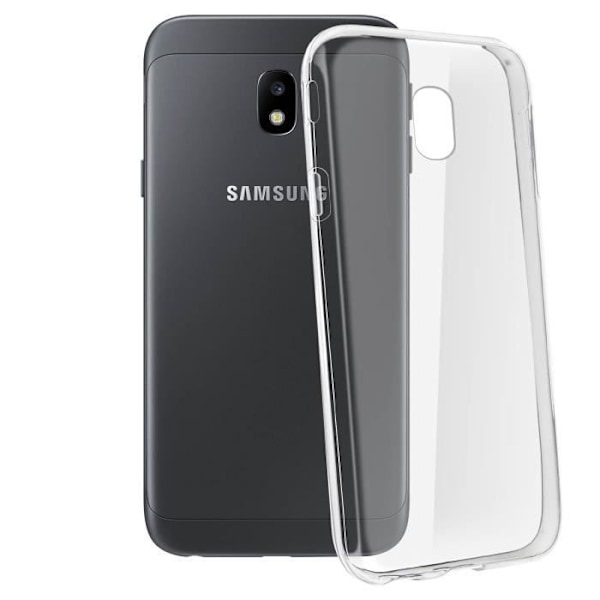 Coque - ILMOITTAKAAN - Galaxy J3 2017 - Silikonigeeli - Ultra-ohut - Läpinäkyvä Transparent