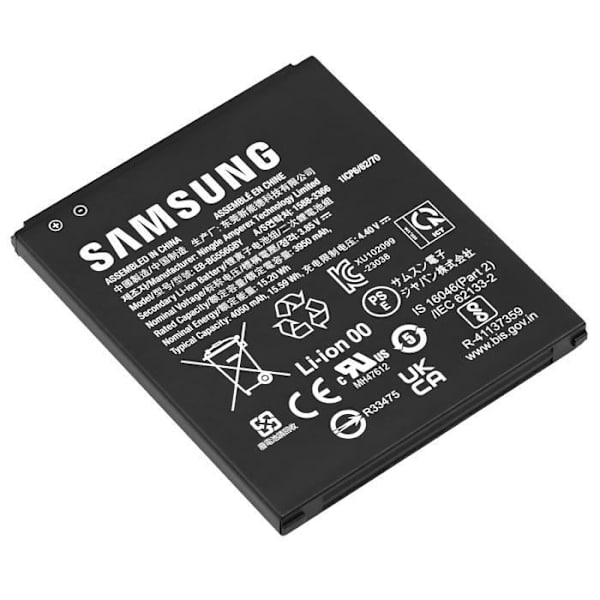 Originalt internt batteri til Samsung Galaxy Xcover 7 4050mAh Samsung Sort Svart