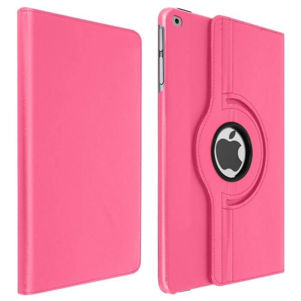 Kotelo Toiminto 360° Pyörivä jalusta vaaleanpunainen kansi iPad 2018 / 2017 9.7 ja iPad Air Pink Rosa