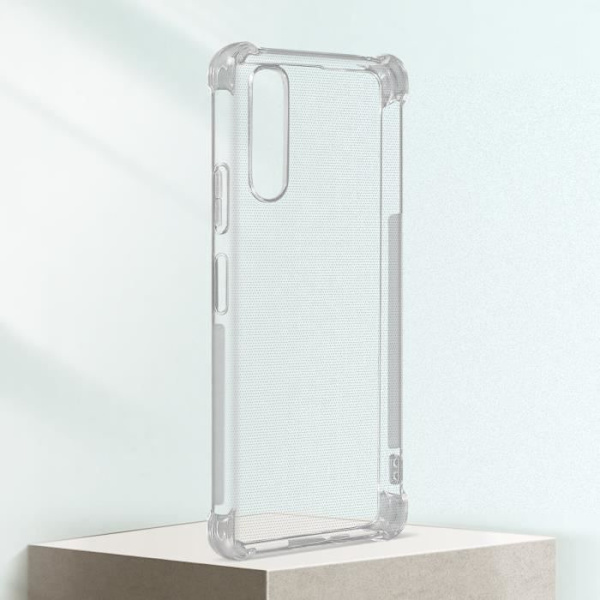 Sony Xperia 10 IV Suojakuori - AVIZAR - Silikonigeeli - Vahvistetut kulmat - Läpinäkyvä Transparent