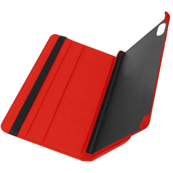 Skal till iPad Mini 2021 360° Roterande stödflik Röd Röd
