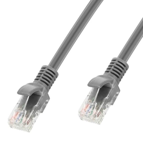 RJ45 Category 6 Ethernet-verkkokaapeli - LINQ - 3m - harmaa