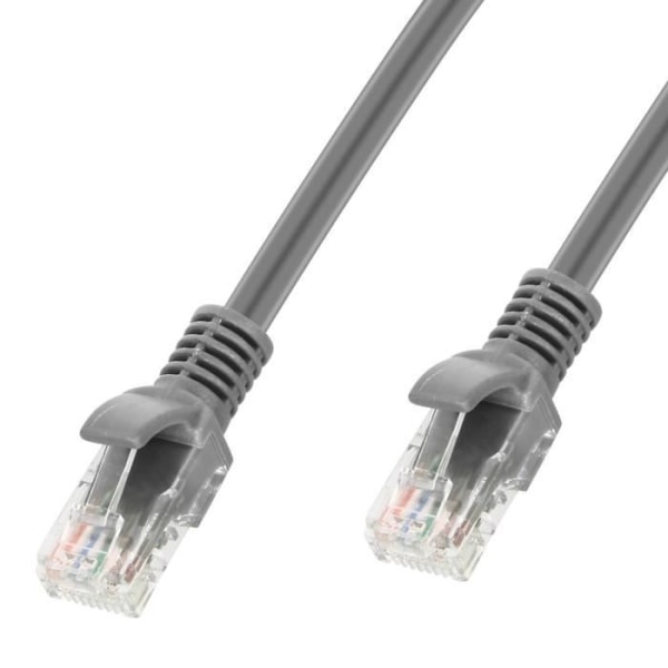 RJ45 Kategori 6 Ethernet netværkskabel - LINQ - 3m - Grå