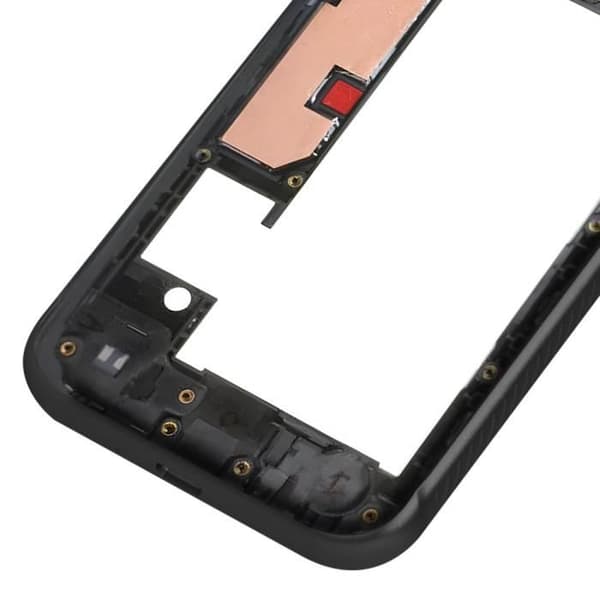 Central Chassis - SAMSUNG - Galaxy Xcover 4 - Original - Sort - Service Pack Svart