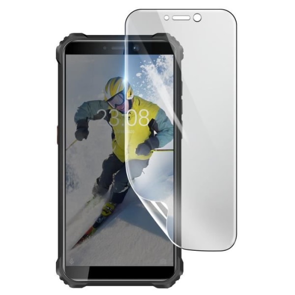 Skärmskydd - 3MK - Oukitel WP5 Pro - Stötsäker Hydrogel - Reptålig - Genomskinlig Transparent