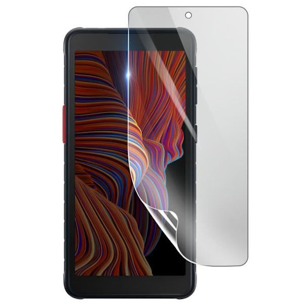 Näytönsuoja - 3MK - Samsung Galaxy Xcover 5 - Iskunkestävä Hydrogeeli - Läpinäkyvä - Naarmuuntumaton Transparent