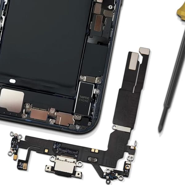 USB-C Opladerstik - iPhone 16 - Sort - Opladning og Synchronisering - CE- og RoHS-godkendt Svart