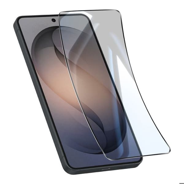 Skærmbeskyttelse til Galaxy S26 Plus Hybrid Design Full Glue 5D Transparent Vit