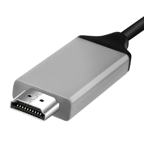 USB-C - HDMI - Kaapeli - Samsung - Galaxy S8 - 2m - 1080p - Musta
