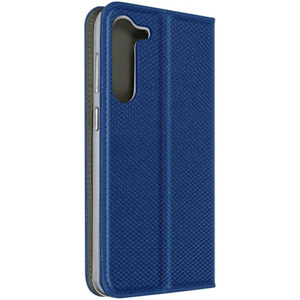 Housse Folio - Smart - Samsung Galaxy S23 Plus - Syntetisk läder - Blå - Magnetiskt lock Blå