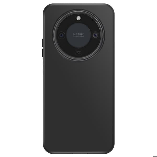 Silicone Cover til Honor Magic 8 Lite, Stødabsorberende, Mayaxess Sort Svart
