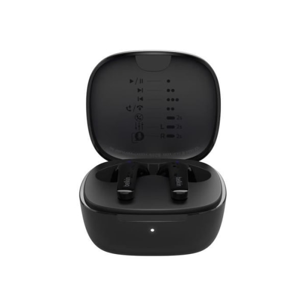 Trådlösa hörlurar - Bluetooth - Belkin - Belkin SoundForm Motion - Trådlösa hörlurar med mikrofon - in-ear - Bluetooth -