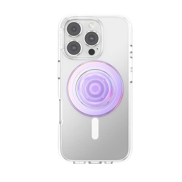 Support Smartphone PopGrip MagSafe Funktion Stativ og Selfie Fastgørelse Solid PopSockets Lavendel Violett