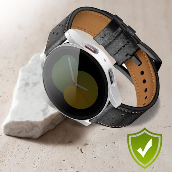 Fullt skydd härdat glas för Samsung Galaxy Watch 5, 40 mm silver Grå