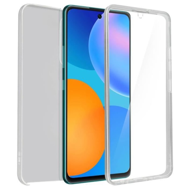 Coque - Huawei - P smart 2021 - Kova Takasuoja - Pehmeä Etu - Läpinäkyvä Transparent
