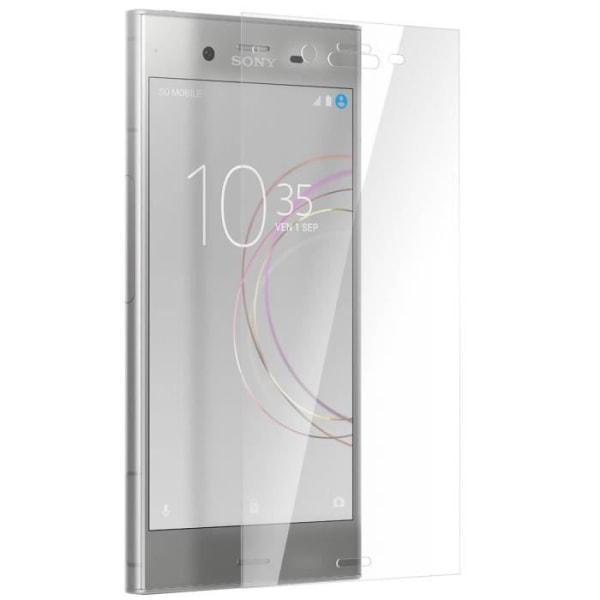 Film Xperia XZ1 härdat glas anti-explosionsskydd brott reptransparent