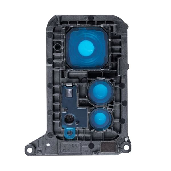 Kameralinse Bagtil til Xiaomi Redmi Note 12S med Sort Chassis Support Svart