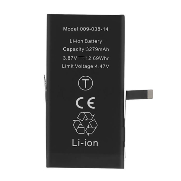 Batteri Decodér PCB Version til iPhone 14 3279mAh Sort - AVIZAR - BAT-PCB-14R - Lithium Ion - 3,7 V Svart