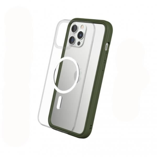 Magsafe etui til iPhone 14 Pro Max - Spigen - Modulær MOD NX(TM) - Camouflage - Ultrastærkt materiale Grön