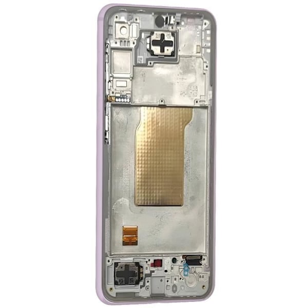 Skærm til Samsung Galaxy A35 LCD + Touchscreen + Original Samsung Chassis Lavendel Lila