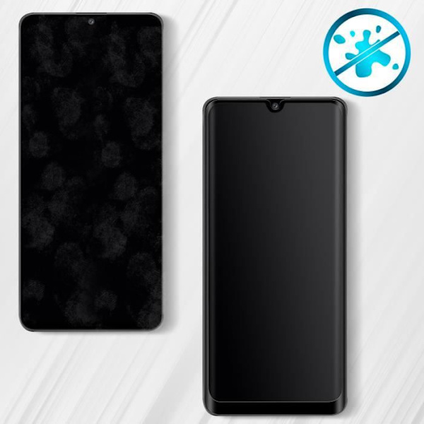 Beskyttelsesglas - AVIZAR - Samsung Galaxy A32 - 9H hærdet glas - Stødsikker - Ultratyndt Klar / Svart