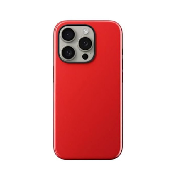 Coque - NOMAD - iPhone 16 Pro - Iskunkestävä - Urheilu - Punainen Röd