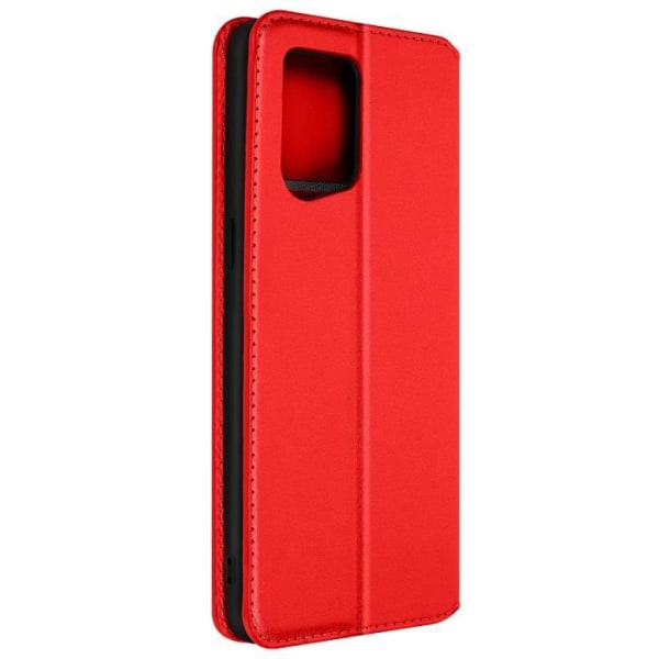 AVIZAR Plånboksfodral till Oppo Find X5 - Röd - Videosupportfunktion Röd