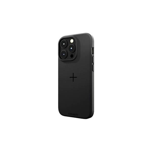 Coque - CYGNETT - MagShield - Kompatibel med MagSafe - TPU - iPhone 15 Pro - Sort Svart
