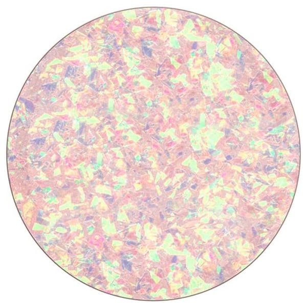 Ring och universellt stöd - POPSOCKETS - PopGrip Confetti Iridescent - Rosa - Infällbar - Videostöd Rosa