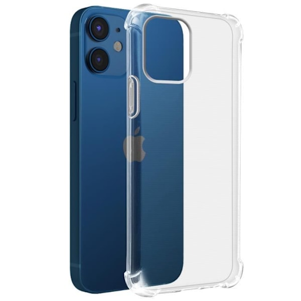Coque - Apple - iPhone 12 Mini - Flexibel - Stöttålig - Transparent Vit Vit