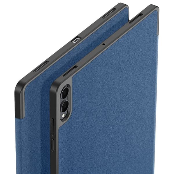 Samsung Galaxy Tab S12 Plus Domo Tri-Fold Iskunkestävä Kuori Dux Ducis Sininen Blå