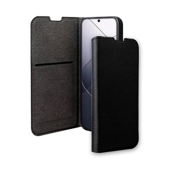 Étui Folio - BigBen Connected - Redmi Note 14 4G - Tukitoiminto - Korttipidike - Musta Svart