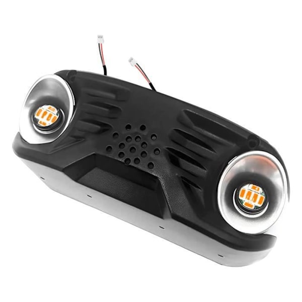 Cache Deck Front til Dualtron Pop med Minimotors Lygter Sort Svart