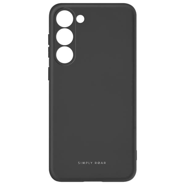 Cover - ROAR - Samsung Galaxy S23 - Sort - Soft Touch - Stød- og ridsebeskyttelse Svart