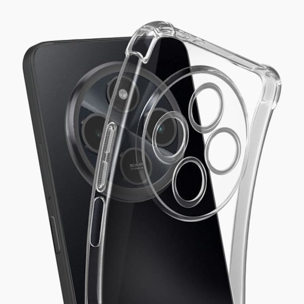 Antichock-skal för Xiaomi Redmi 14C med förstärkta hörn Mayaxess Transparent Transparent