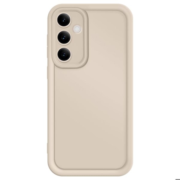Coque til Samsung Galaxy S23 FE Soft Touch Hævede Kanter Beige Beige