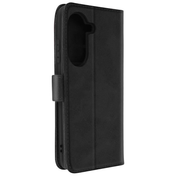 Etui - AVIZAR - Asus Zenfone 9 - Videosupportfunktion - Sort - Fuld beskyttelse Svart