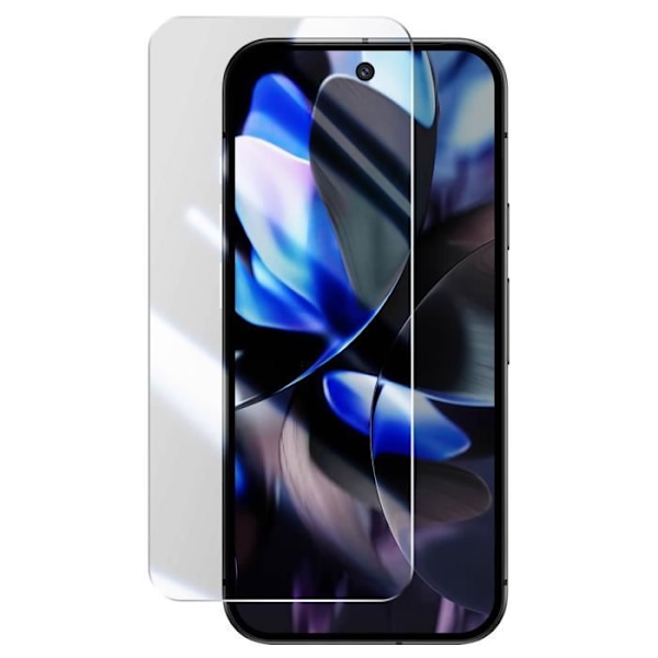 Skærmbeskytter - FORCE GLASS - Google Pixel 9/9 Pro - Sprængsikkert glas - 2.5D beskyttelse - Anti-ridse Transparent