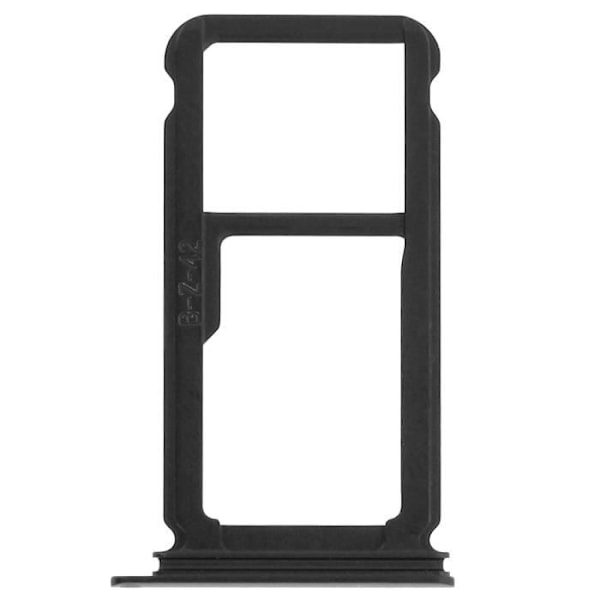 SIM-kort + Micro-SD-skuffe - Huawei - P10 Plus - Sort - Udskiftning - Let adgang til filer Svart