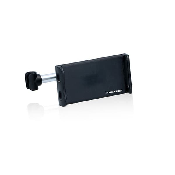 Støtte hovedstøtte - DUNLOP - Smartphone/Tablet - 12-21 cm - Rotation 360° - Sort