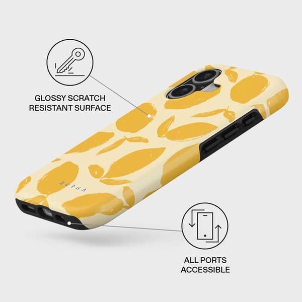 Coque Tough MagSafe Apple iPhone 17 - Citron Tart Citronpaj