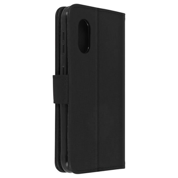 Étui AVIZAR för Samsung Galaxy Xcover 5 - Skydd, kortficka, stödfunktion - Svart Svart