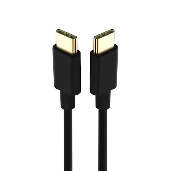 iPhone 16 / 15 USB-C til USB-C 20W 1 meter Mayaxess Sort Svart
