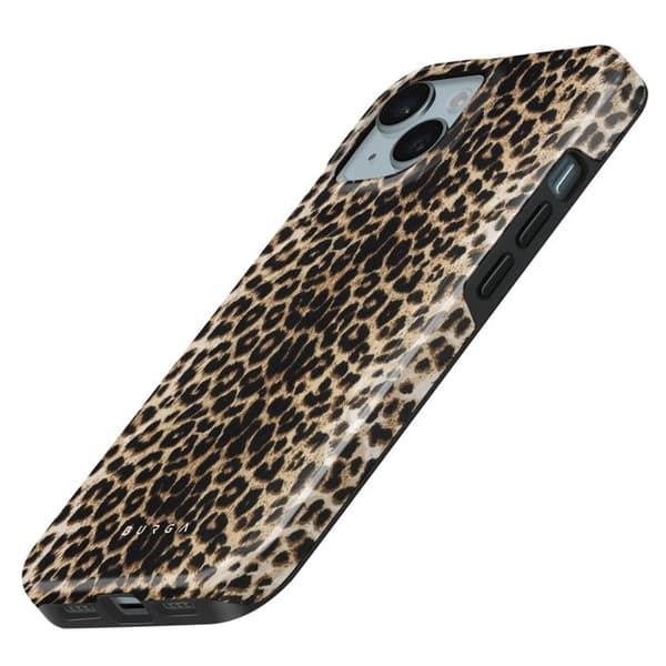 MagSafe Cover - iPhone 15 Plus - Elegant - Spilermotiv - Beskyttelse mod stød og ridser brun