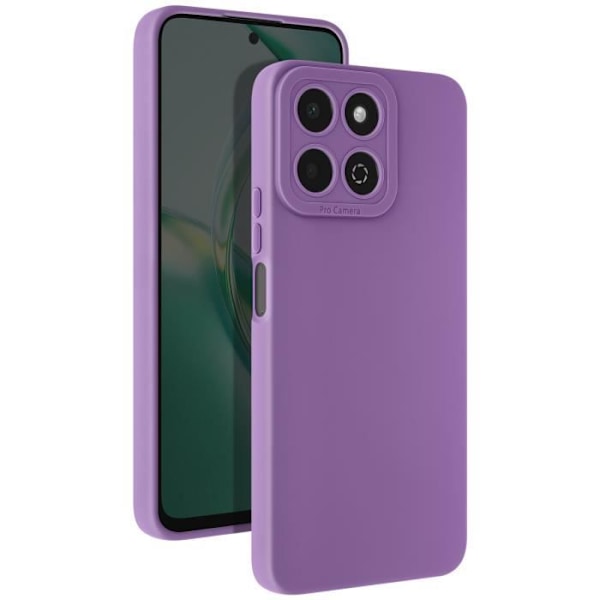 Honor 200 Smart Silikoni Suojakuori Kameran Suojus Violetiksi Lila